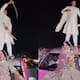 groom with sword newlyweds dances on the car traffic rules violates video 