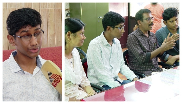 blind student manoj got 97 percent marks cbse plus two examination inspiration story