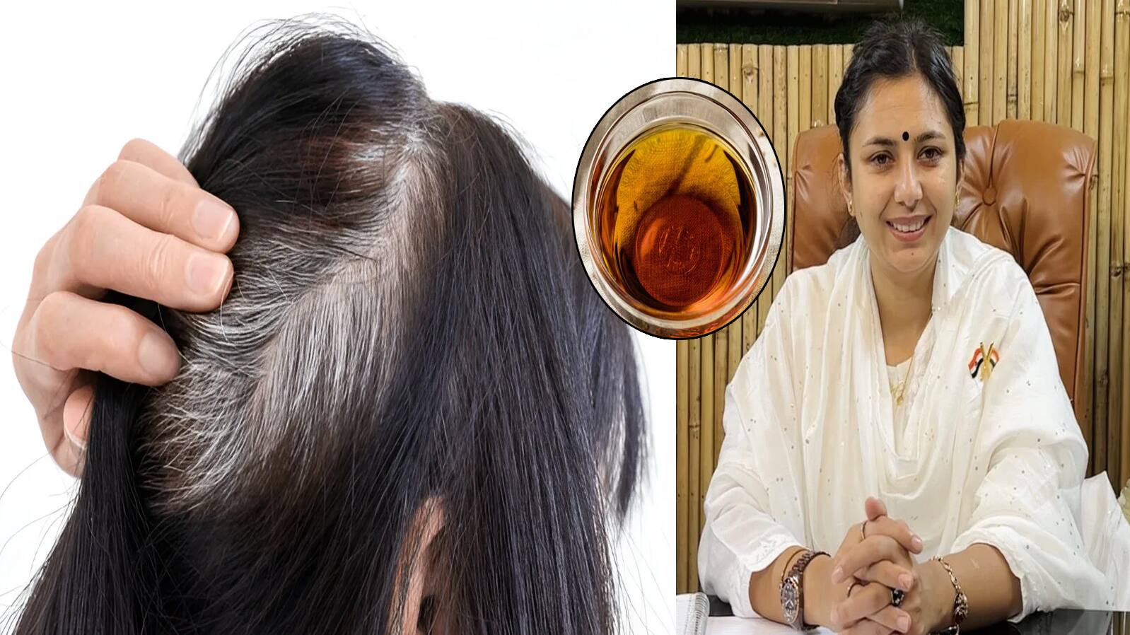 Make oil for White hair