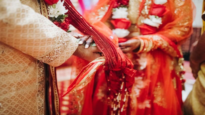 bride and groom