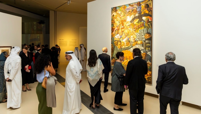 Latinoamericano, Qatar National Museum presents Latin American art exhibition
