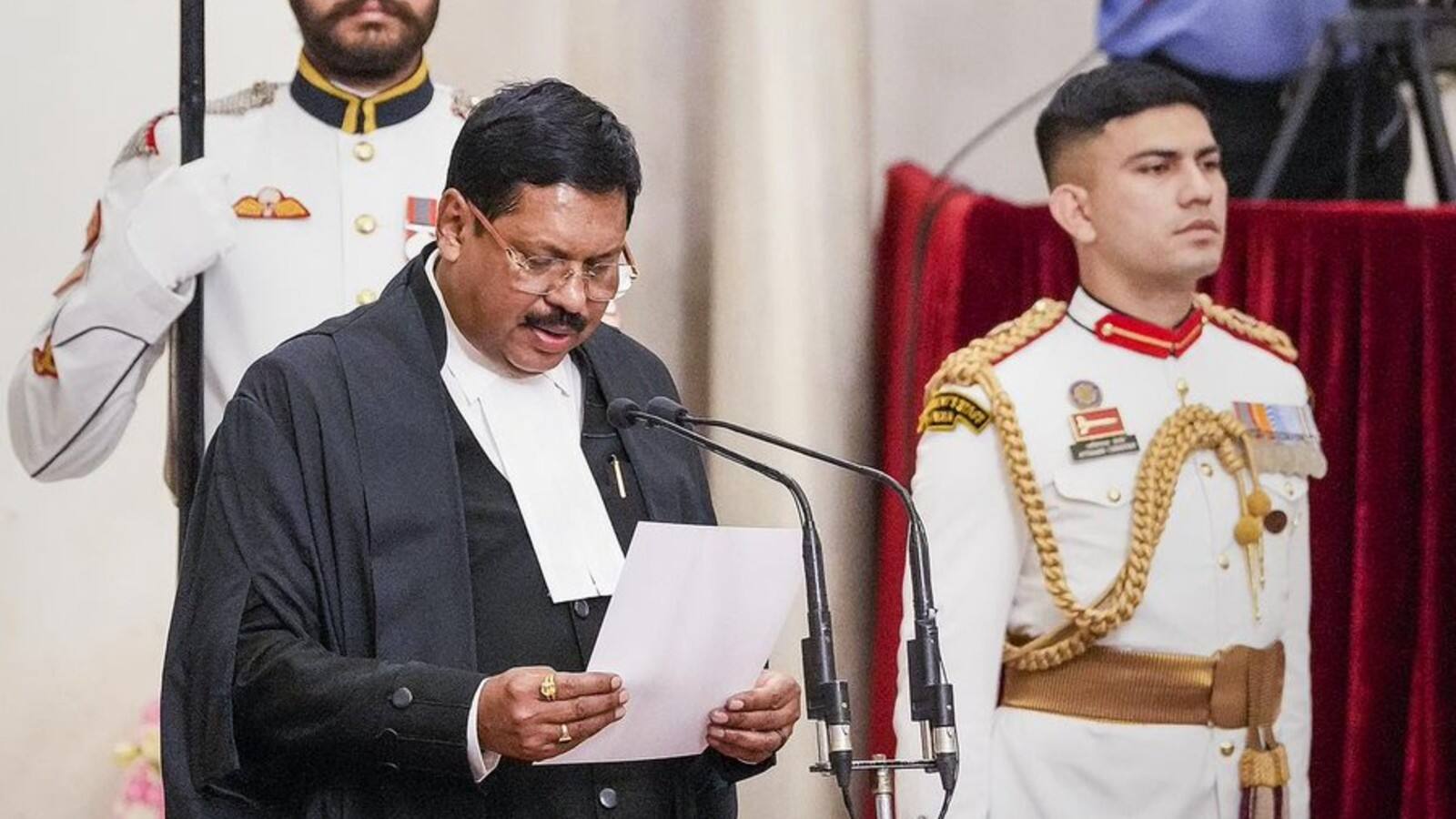 Chief Justice of India BR Gavai took the oath  