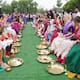 Miss World 2025 Row Telangana Women Washing Contestants Feet Sparks Outrage in telugu akp