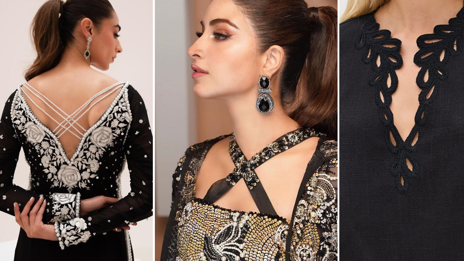 सूट में बनवाएं 10 फैशनेबल Necklines सूट में बनवाएं 10 फैशनेबल Necklines