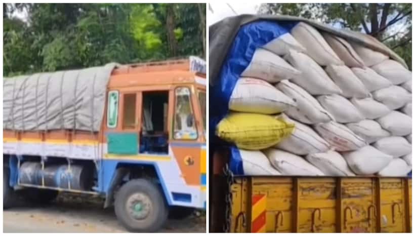 ലോറിയിലെന്താ? ഉപ്പാണെന്ന് ഡ്രൈവർ, പരിശോധനയിൽ കണ്ടത് ചാക്കുകണക്കിന് റേഷനരി; പിടികൂടി ജിഎസ്ടി എൻഫോഴ്സ്മെന്‍റ് 