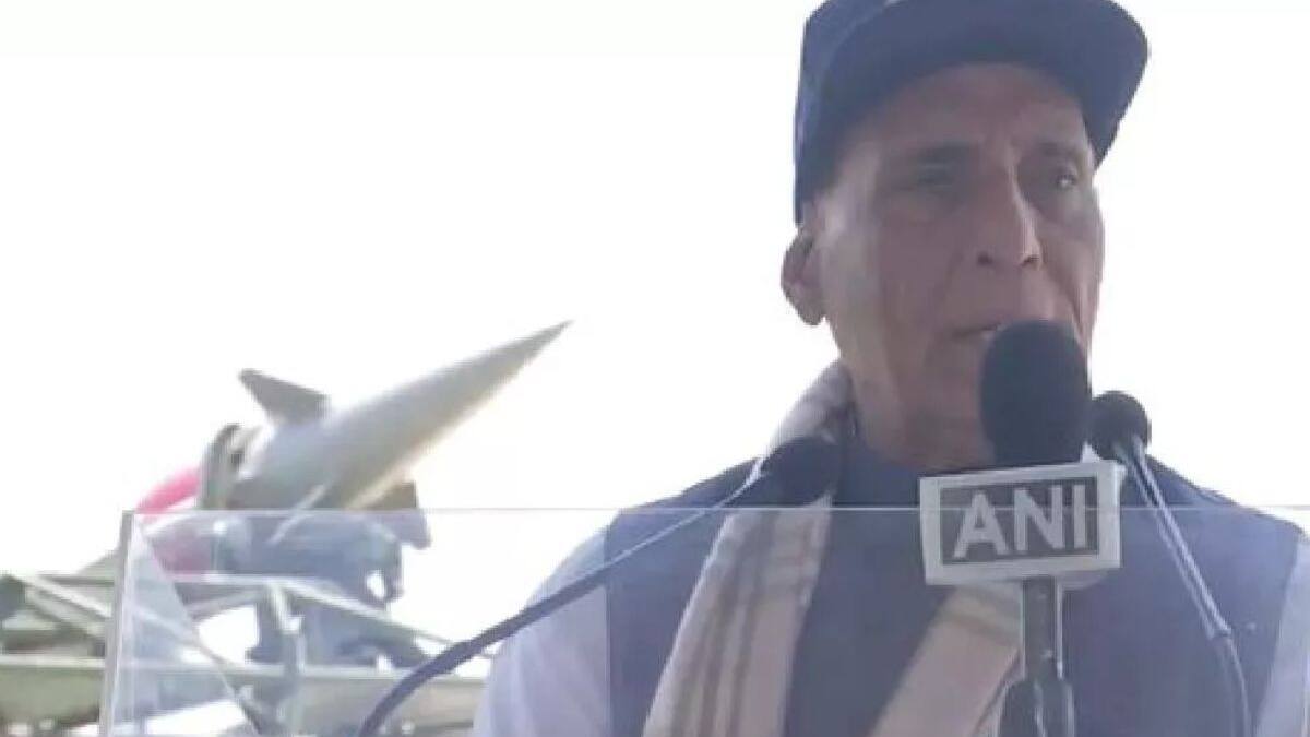 Rajnath Singh In Bhuj