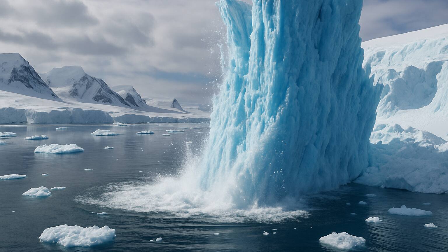 Antartica ice