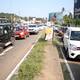 Traffic restrictions imposed again in Amballur underpass construction is on underway