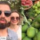Foreigner couple praises indian food creativity 
