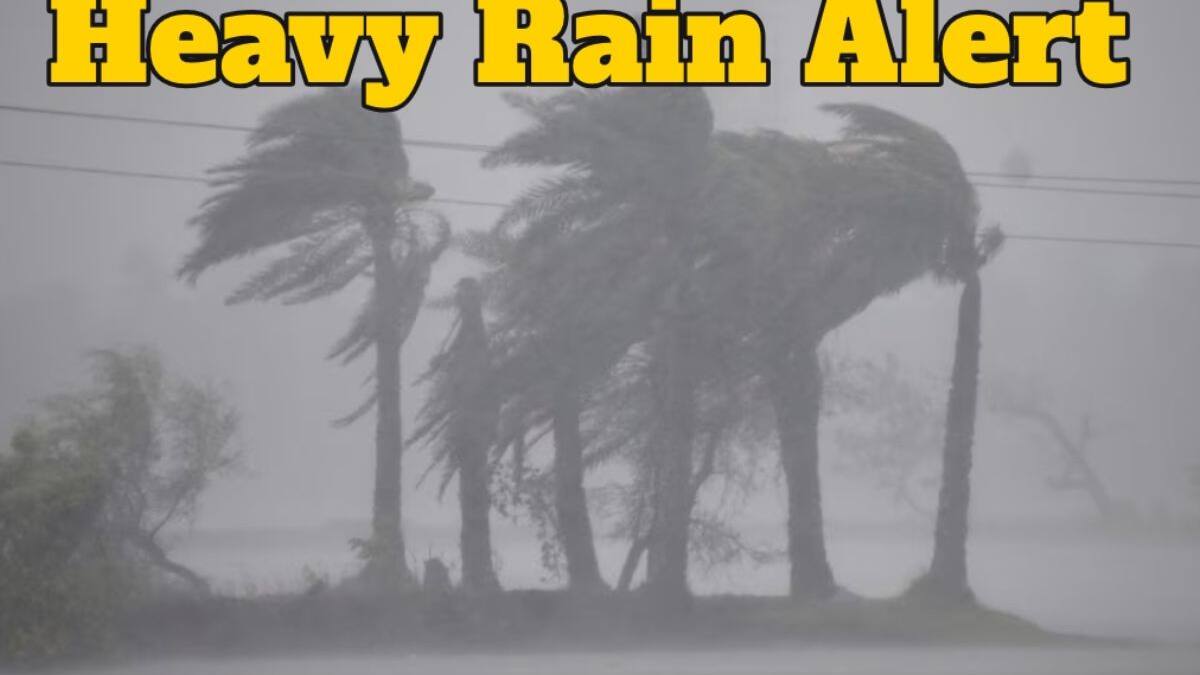 Heavy Rain Alert
