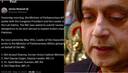Selected by Centre, snubbed by Congress: Shashi Tharoor not in party list for diplomatic mission on Pak terrorism