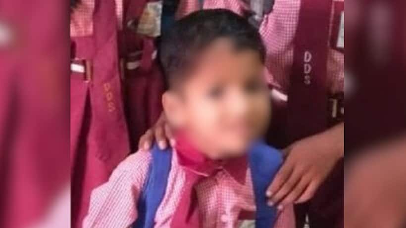 prayagraj school teacher slaps nursery student death postmortem private parts injury case registered