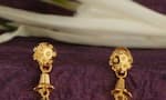 5 gram gold drop earrings for daughter in law  