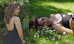 mrunal thakur shared latest photos in park pic hulchul in telugu arj 