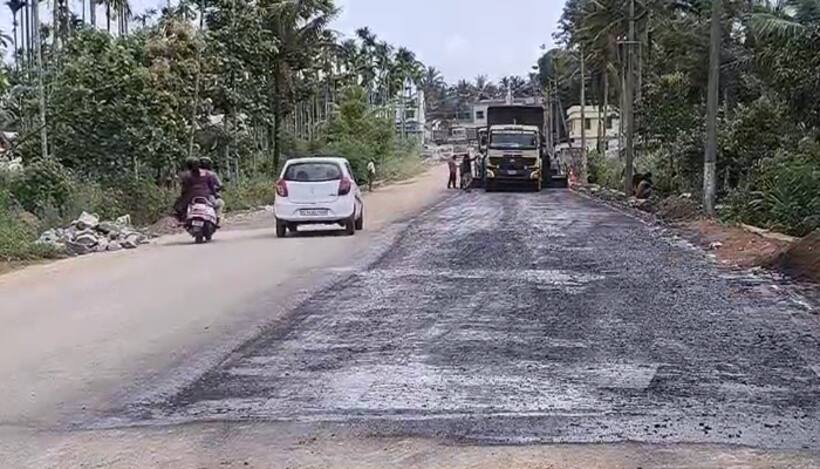 കാത്തിരിപ്പിന് വിരാമം; പൊടിതീറ്റിച്ചും ചെളിതെറിപ്പിച്ചും നീണ്ടുനിന്ന ബത്തേരി താളൂര്‍ റോഡ് പണി പൂർത്തിയായി