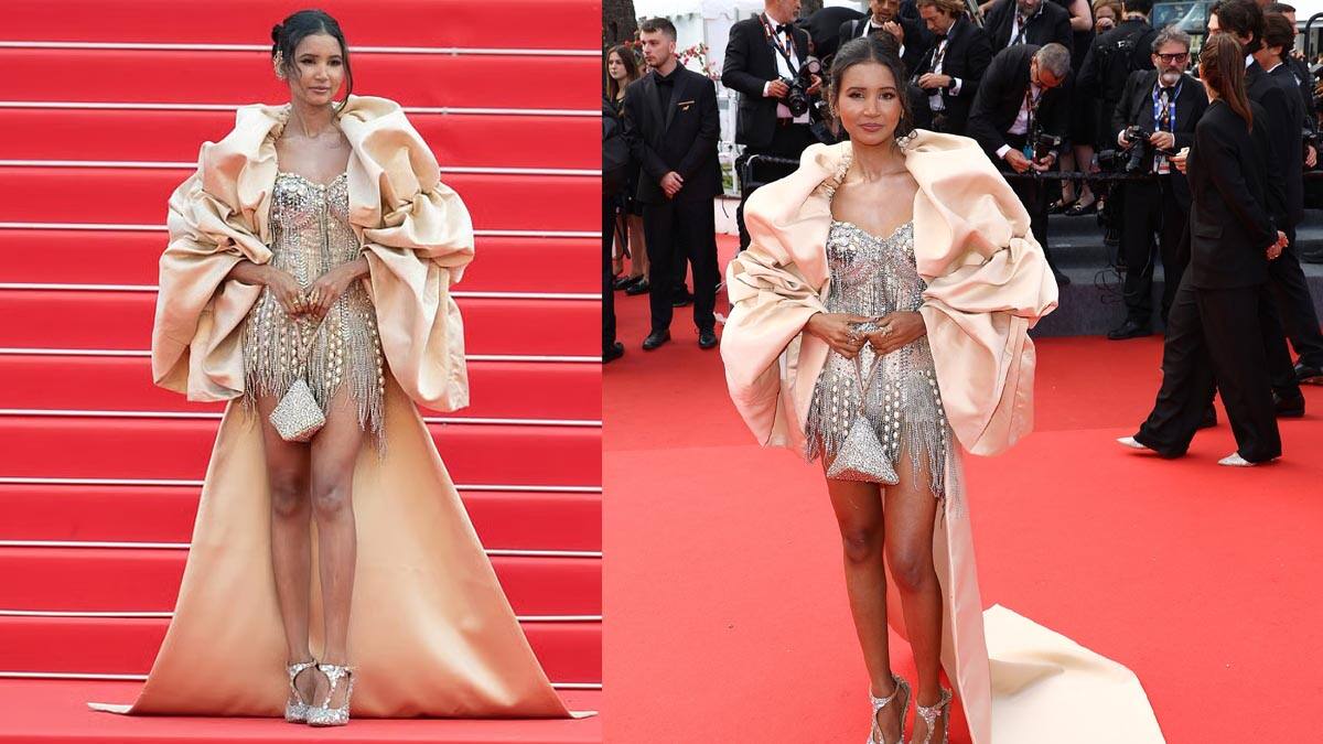 Cannes 2025 में फैशन का जलवा, एक तो खुद की डिजाइन की ड्रेस में आई नजर, 7 PHOTOS