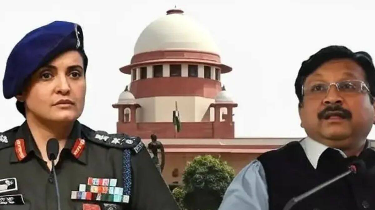  SC ने विजय शाह को लगाई फटकार