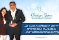 Design Zone Redefines Luxury Interiors with 24 Years of Excellence Led by Ar. Sanjay and Sangeeta Gediya