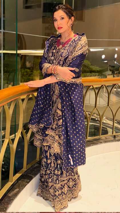 Gauahar Khan's exquisite salwar suit 