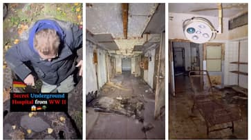 Secert World War II era underground hospital in germay viral video Secert World War II era underground hospital in germay viral video