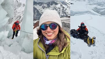Qatari expatriate Safrina Latif makes history, becoming the first Malayali woman to climb Mount Everest Qatari expatriate Safrina Latif makes history, becoming the first Malayali woman to climb Mount Everest