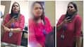 action against sbi branch manager after dispute with customer about language and due to public outcry she apologizes  