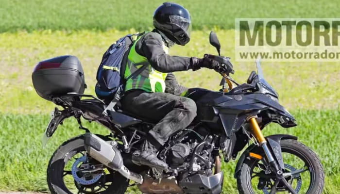 BMW F 450 GS spied again