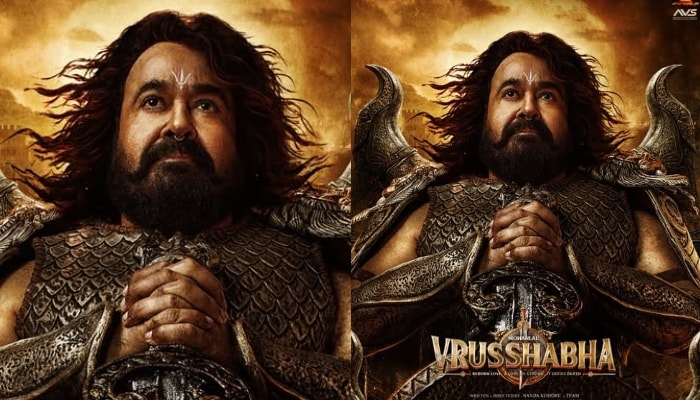 mohanlal movie vrushabha in cinemas on October 16th 2025