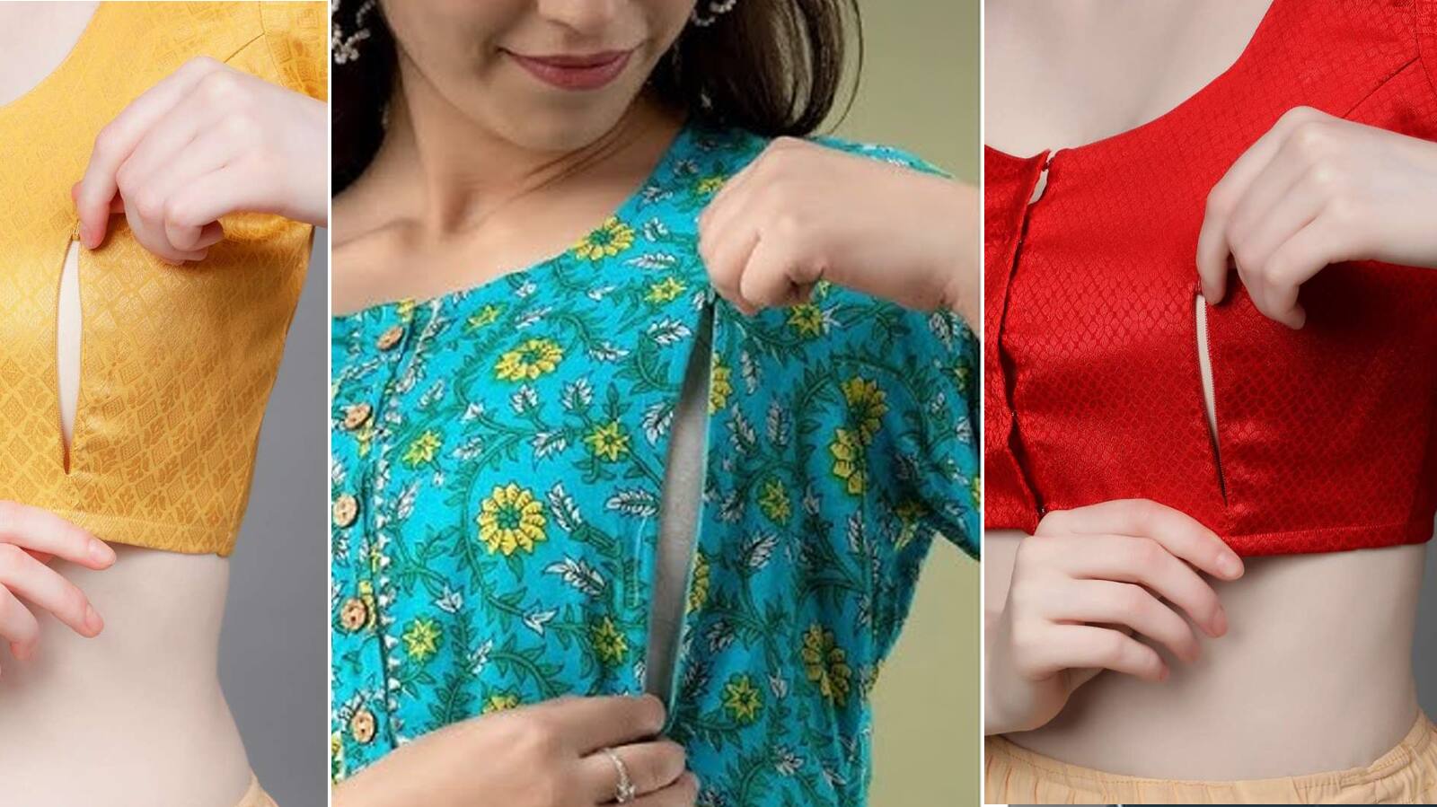 Breastfeeding Blouse Design Tips Avoid these mistakes in Maternity Blouse