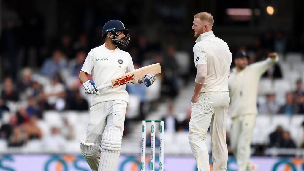 Virat Kohli and Ben Stokes