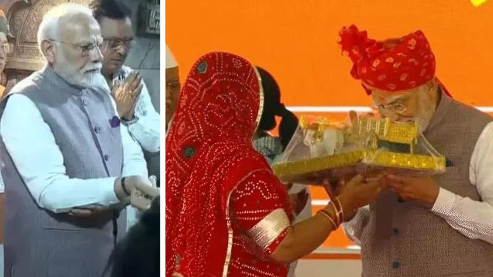PM Modi Bikaner Visit Highlights Temple Visit Railway Projects Warning to Pakistan san