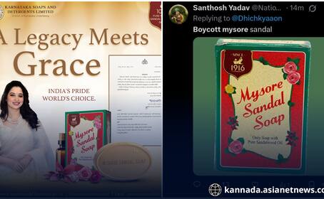 Pro-Kannada activists  opposing Tamanna Bhatia  appointment as Mysore Sandal Soap brand ambassador gow