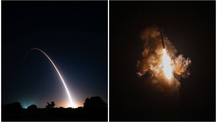 US missile test