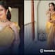 Niveditha Gowda looks gorgeous in golden saree pav