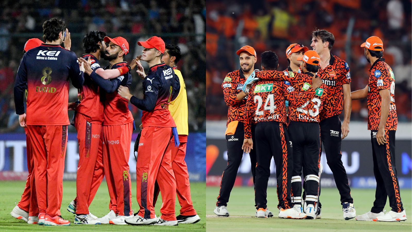 RCB vs SRH MATCH IPL 2025