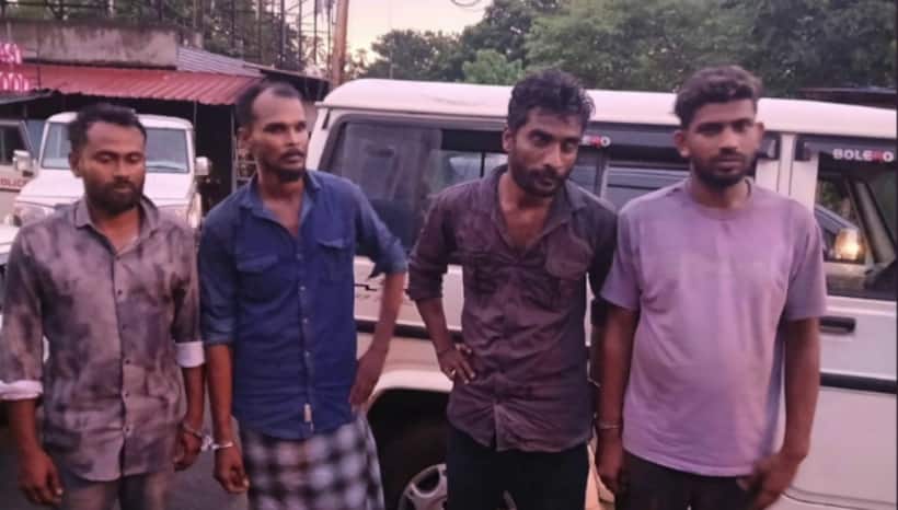 'ലോറിയിലെന്താ?' 1 മാസത്തെ നിരീക്ഷണം, ഫോൺ ഓഫാക്കിയിട്ടും പൊലീസ് പ്രതികളിലേക്കെത്തി; 124 കിലോ കഞ്ചാവ് പിടികൂടി