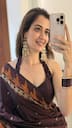 Ashika Ranganath's 8 Sleeveless Blouse Designs