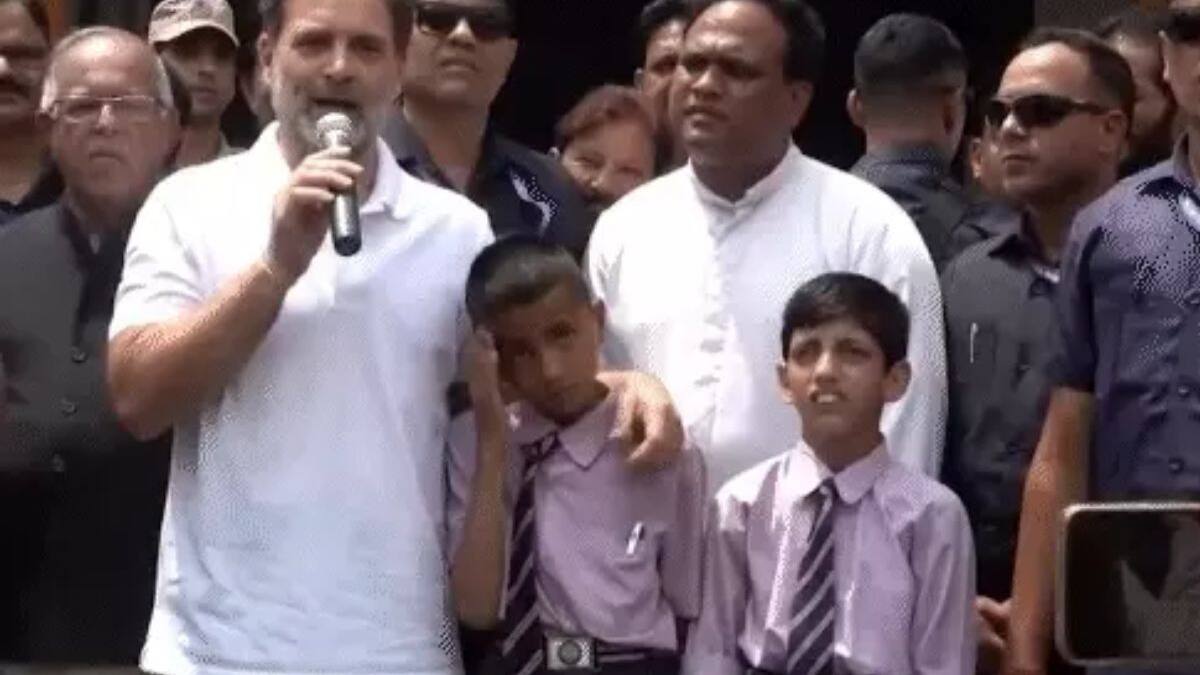 Rahul Gandi poonch Visit