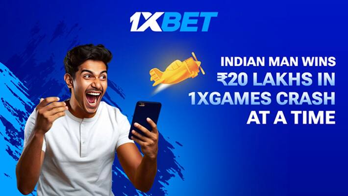 1xGames Crash Indian man wins Rs 20 lakhs express his happiness