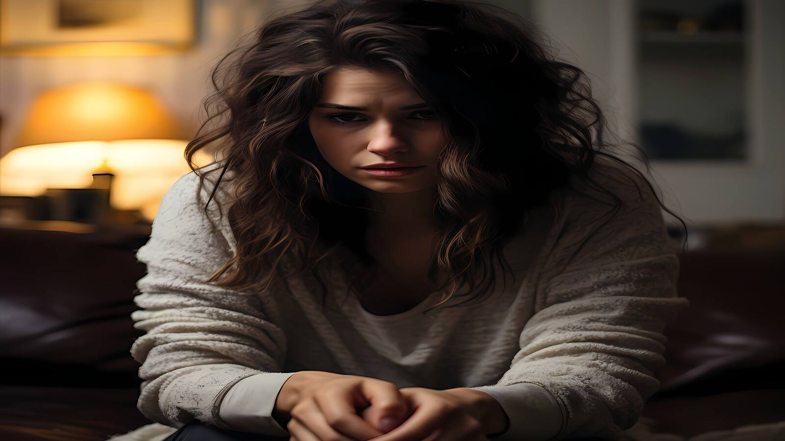 sad woman 