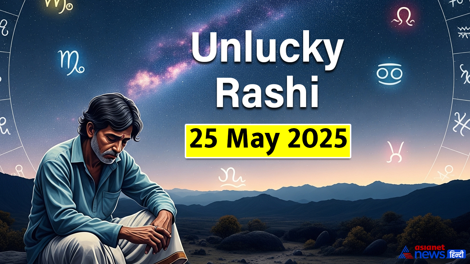25 मई 2025 का अनलकी राशिफल 25 मई 2025 का अनलकी राशिफल