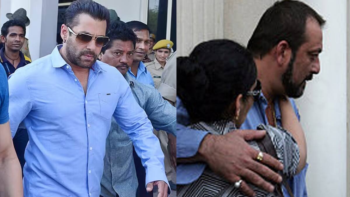 Salman Khan and Sanjay Dutt