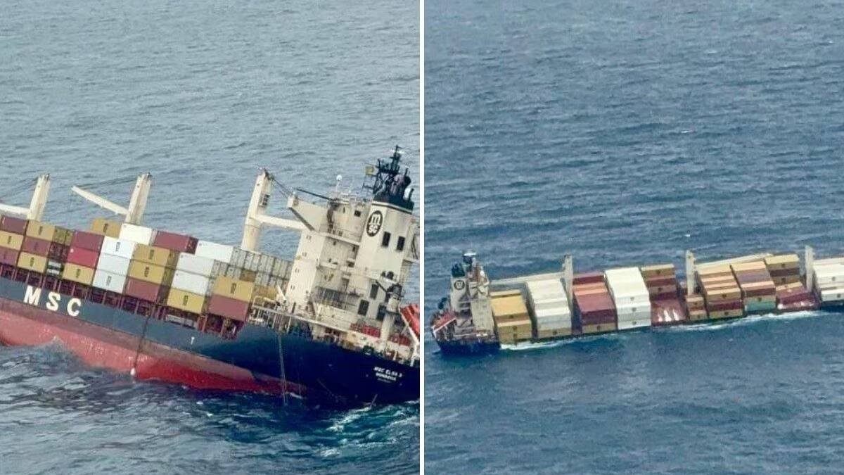 Cargo Ship Sinks Off Kerala Coast; 9 Rescued, Fuel Leak Warning Issued