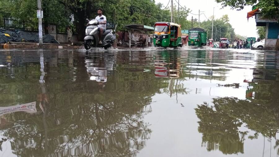 Delhi rain