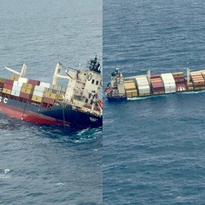 Three remaining crew rescued by INS Sujata after MSC ELSA 3 capsizes; 21 evacuated earlier by Coast Guard