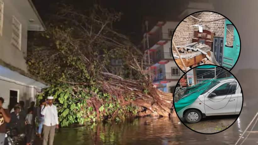 nautapa 2025 storm rainfall alert wall collapse bhiwadi deaths