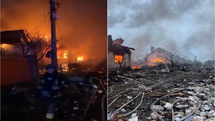 Russia Ukraine strike