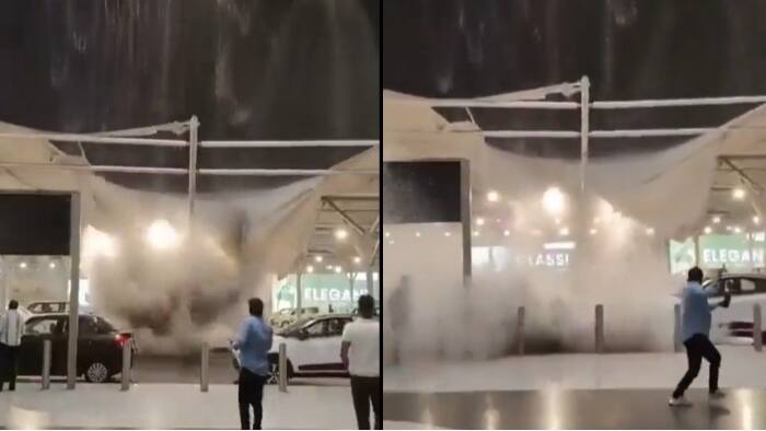 Delhi airport chaos