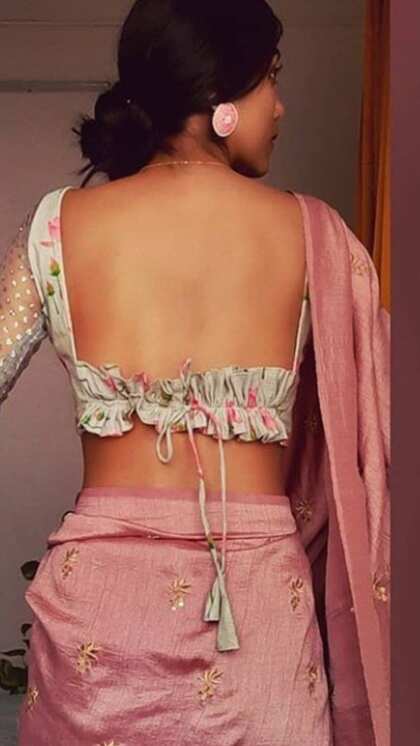 బ్లౌజ్ బ్యాక్ డిజైన్