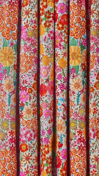 Latest Floral Curtain Designs
